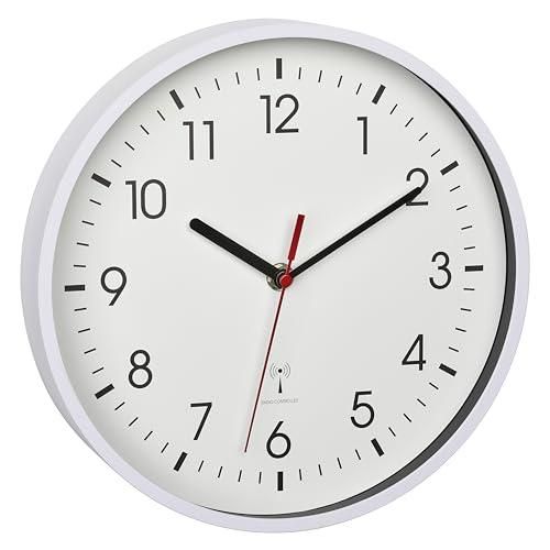 TFA Dostmann 60.3020.06 Horloge Murale analogique Clock in The Box avec Mouvement Silencieux, Design Exclusif à emboîter, Accessoire de Maison, Horloge Design, avec Instructions vidéo, idée Cadeau