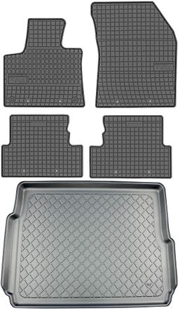 OEM Peugeot 3008 Ii Hybrid / Hybrid 4 Suv Desde Septiembre De 2019. Juego De Alfombrillas De Goma Para Coche + Alfombrilla Para Maletero