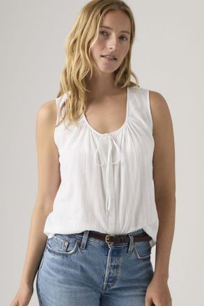 Levi's Camicetta Luella - Donna - XS - Bianco / Bright White Dobby