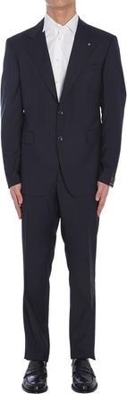 Tagliatore Blue Single Breasted Suit