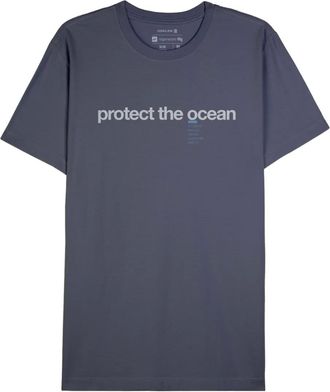 Osklen Ocean T-shirt - men - Cotton - GG - Blue
