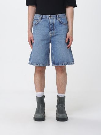 Off-white Pantaloncini in denim di cotone