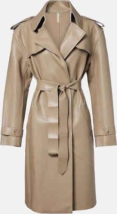 Norma Kamali Coated trench coat