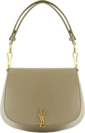 Saint Laurent Voltaire kalfsleren mini-schoudertas - Groen