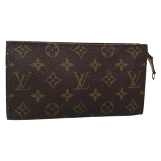 Louis Vuitton Pre-owned Tela pouches - - Pre-owned - Donna - Marrone - ONE SIZE