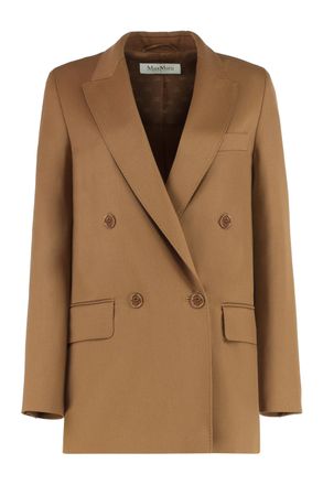 Max Mara Dubbelzijdige Blazer in Wol