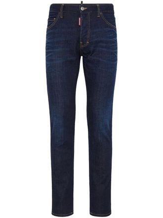 Dsquared2 Skater jeans - men - Cotton/Spandex/Elastane/Polyester/Cotton/CALFSKIN - 46 - Blue
