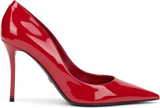 Dolce & Gabbana Red Leather High Heels
