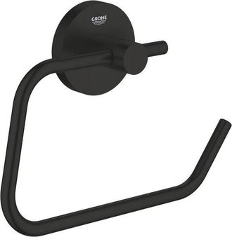 GROHE Essentials Toiletrolhouder - zonder klep - matte black