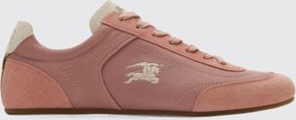Burberry Sneakers Knight in pelle di agnello con logo EKD ricamato