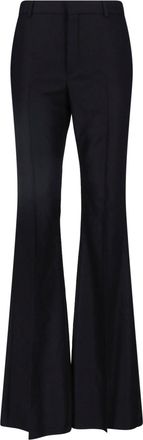 Saint Laurent Pantaloni Flared In Cashmere