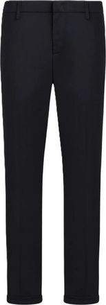 Dondup Gaubert Pant - Heren - Chinos - Blauw - W32 - Wol - Broeken