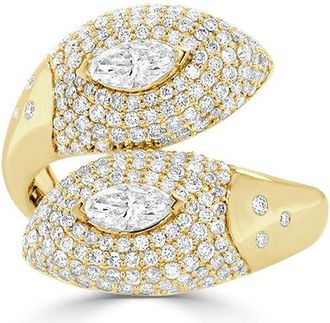 Sabrina Designs 14K 1.47 Ct. Tw. Diamond Bypass Ring
