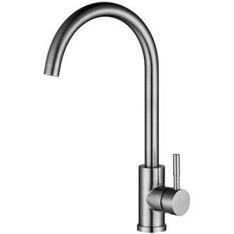 OEM Mitigeur De Cuisine - Acier Inoxydable 304 - Pivotant 360&deg; - Sans Plomb - Pour &Eacute;vier Standard - 1 Pi&egrave;ce