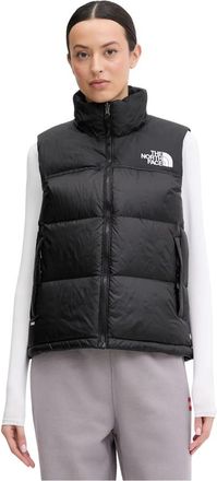 The North Face 1996 Retro Nuptse Vest - Dames - Bodywarmers - Zwart - L - Leer - Fitness