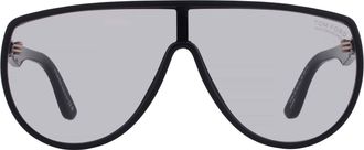 Tom Ford Achilles Smoke Shield Mens Sunglasses FT1182 01A 138