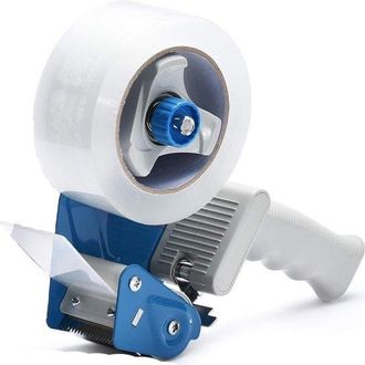OEM Soporte Para Cinta De 2 Pulgadas Para Pistolas De Cinta, Embalaje De Cart&oacute;n, Soporte Para Cinta Industrial Ligero De Montaje Lateral - Azul