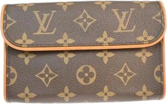 Louis Vuitton Pre-owned Belt Bags, female, Brown, Size: ONE SIZE Pre-owned Florentine waist bag