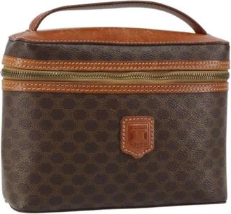 Celine Pre-owned Bags, female, Brown, Size: ONE SIZE Pre-owned Vintage Canvas Bag