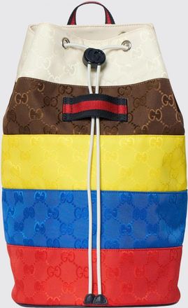 Gucci Zaino da bambino in tessuto GG Supreme con monogram e coulisse
