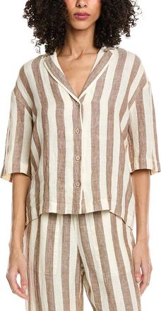 Faherty Palma Linen Camp Shirt