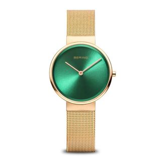 Bering Dameshorloge Classic 31 mm Armband Milanese 14531-338 - Dames - Horloges - Geel - ONE Size - Accessoires