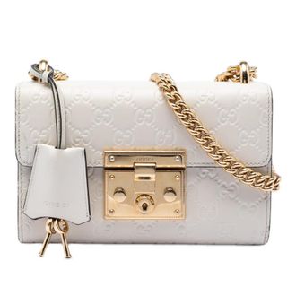 Gucci Pre-owned Gucci Small Guccissima Padlock Crossbody Ladies D9OEEGT4ZZNAQKK6