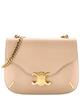 Celine Celine Besace Triomphe Shoulder Bag Smooth Small (Authentic Pre-Loved)