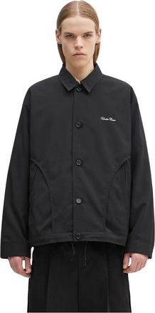 Undercover Nylon Coach Jacket - Heren - Zomerjassen - Zwart - L - Nylon - Jassen