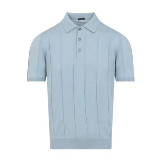 Kiton Polo Shirts, male, Blue, Size: M T-shirt