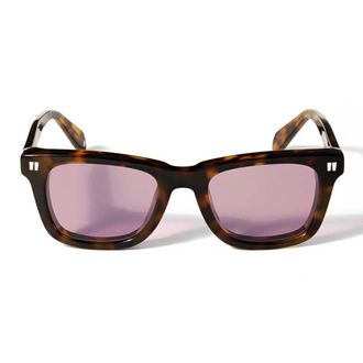 Off-white Sunglasses Ow1044 6 D37 Katy Brown/Purple Unisex