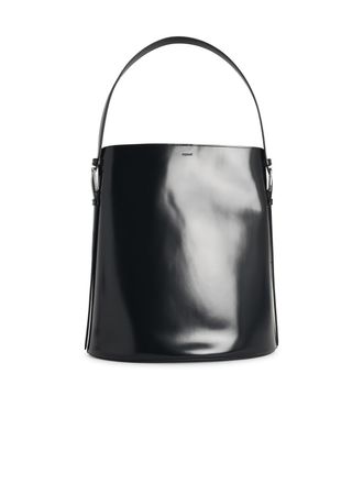 Coperni Erconomic Tote zwarte leren tas