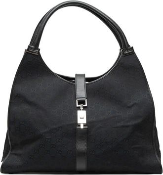 Gucci Pre-owned Gucci GG Canvas Jackie Bardot Travel Bag Ladies N2EYE1PATXYGSHBC