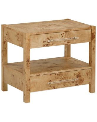 TOV Furniture Tov Furniture Brandyss Burl Nightstand