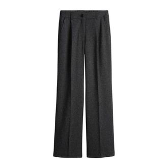 OPUS Dames, Broeken, Zwart, Maat: XL Denim