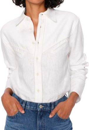 DL1961 Lisette Shirt Western Linen Shirt Size S