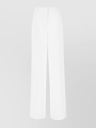 Michael Kors high waist pleated trousers with wide legs