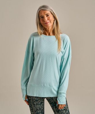 BAM Open Back Long Sleeve Top - X-Small