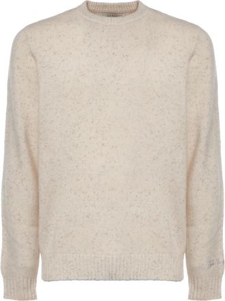 MC2 Saint Barth Jersey Rege 018 con cuello redondo - Knitwear - Hombre - Beige - 2XL