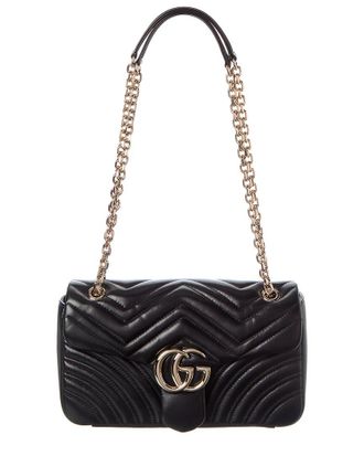 Gucci Gg Marmont Leather Shoulder Bag