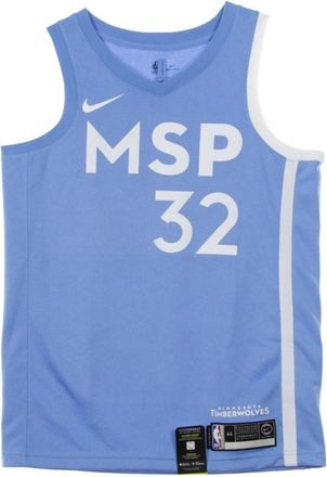 Nike Basketbal Swingman Jersey Karl-Anthony Towns - Heren - Fitness - Blauw - XL - Fitness