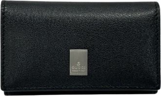 Gucci Pre-owned Keycase - - Pre-owned - Uomo - Nero - ONE SIZE