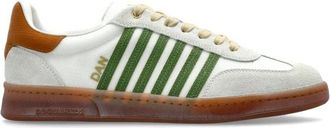 Dsquared2 Sneakers Boxer - Heren - Sneakers - Wit - 41 EU - Katoen - Schoenen