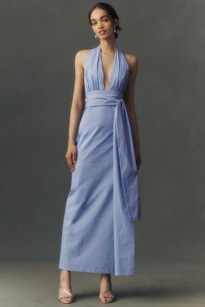 Shona Joy Campbell Halter-Neck Dress