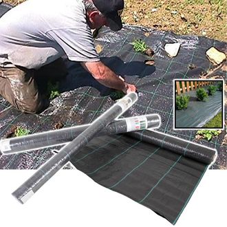 Trade Shop Trade Shop - Rete Telo Pacciamatura Rafia Antierbacce Per Piantine E Ortaggi Resistente 2x10m