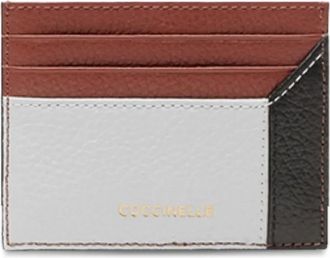 Coccinelle Loreen leather card holder - women - Calf Leather - One Size - White