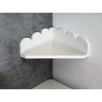 OEM Estante De Esquina En Forma De Nube Con Una Amplia Superficie Superior