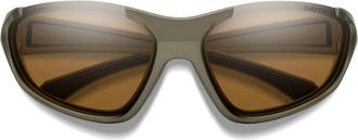 Smith Sliders 65mm Sunglasses in Matte Olive Oil /Brown at Nordstrom