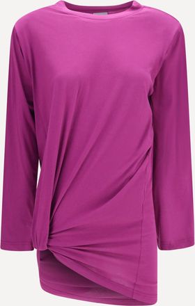 Balenciaga Asymmetric long-sleeve T-shirt Female M