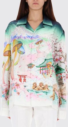 Casablanca Camicia Casablanca in seta stampata